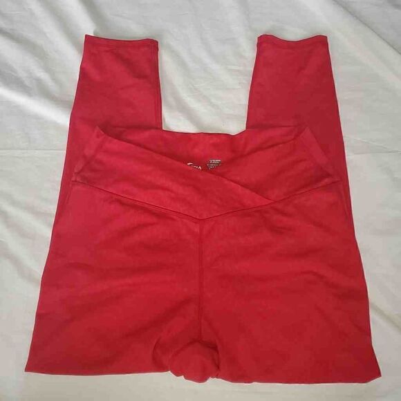 Zyia Active Red Animal print legging 16-18 - Picture 1 of 10